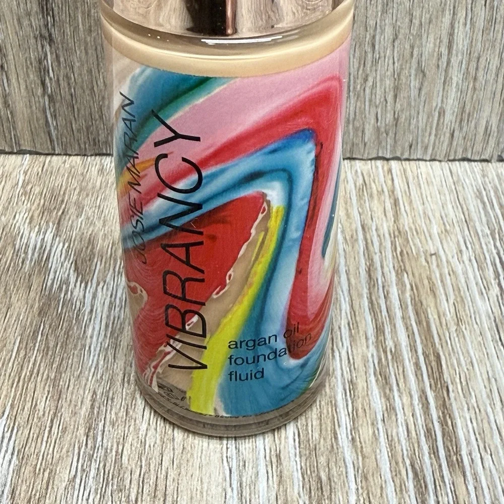 Josie Maran Vibrancy Argan Oil Foundation Fluid 30ml/1oz EUPHORIC RG20 NEW